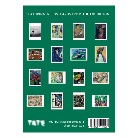 Expressionists postcard book